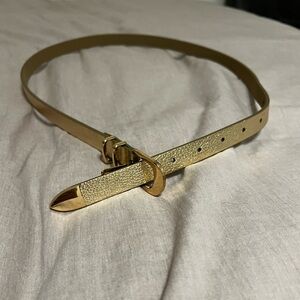 NWOT Gold Express Belt
